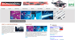 Desktop Screenshot of gundogduelektrik.net